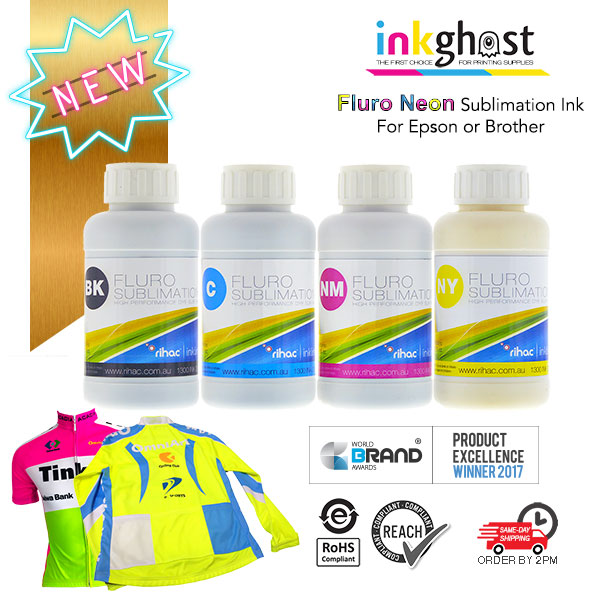neon fluro Sublimation ink for Epson Brother printers